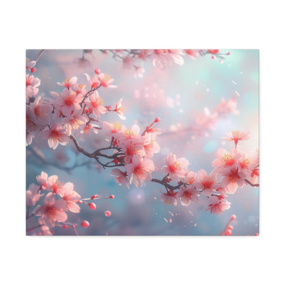 Blossoming Cherry Blossoms Canvas Print