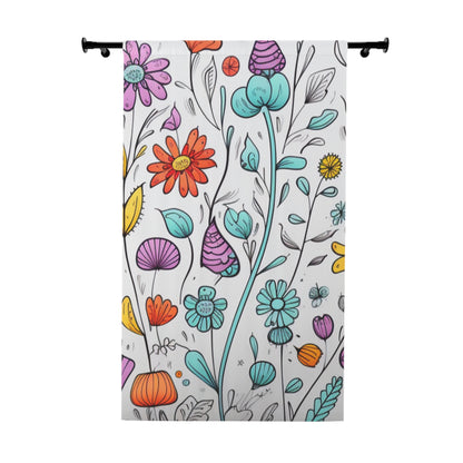 Wildflower Meadow Blackout Curtain