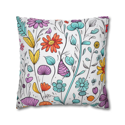 Wildflower Meadow Pillow Cover