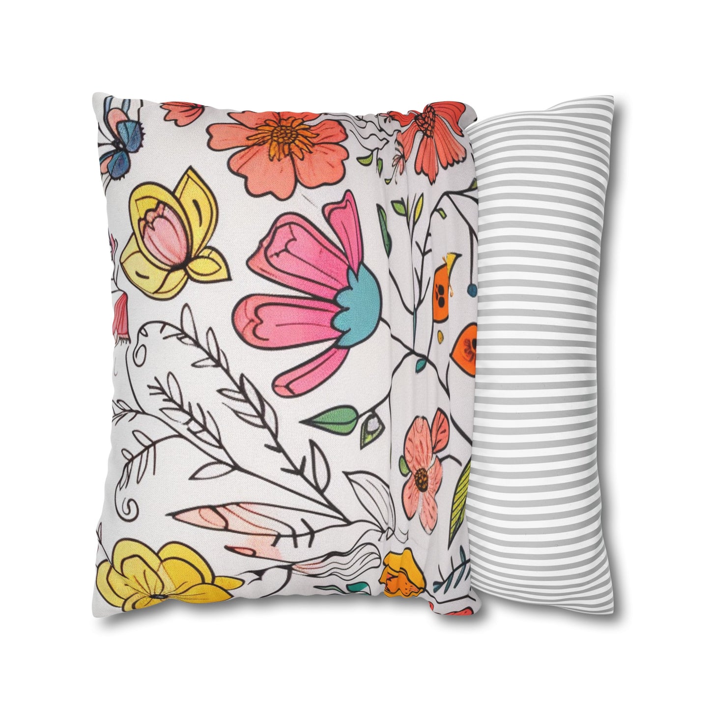 Blooming Garden Pillow Cover