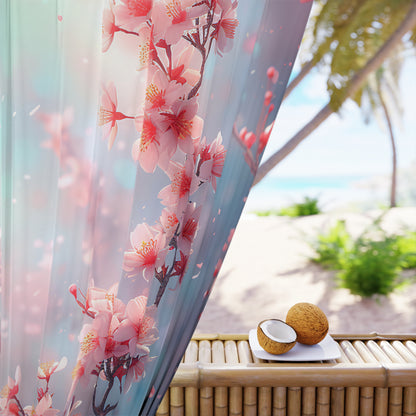 Blossoming Cherry Blossoms Blackout Curtain