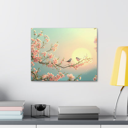 Tranquil Whispering Wings Canvas Print