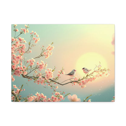 Tranquil Whispering Wings Canvas Print