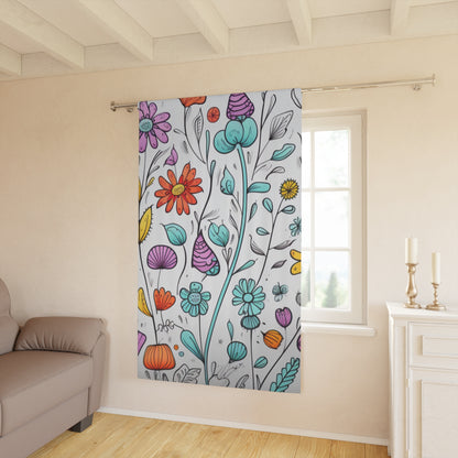 Wildflower Meadow Blackout Curtain