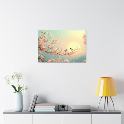 Tranquil Whispering Wings Canvas Print