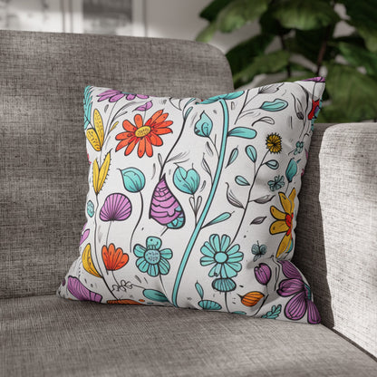 Wildflower Meadow Pillow Cover