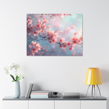 Blossoming Cherry Blossoms Canvas Print