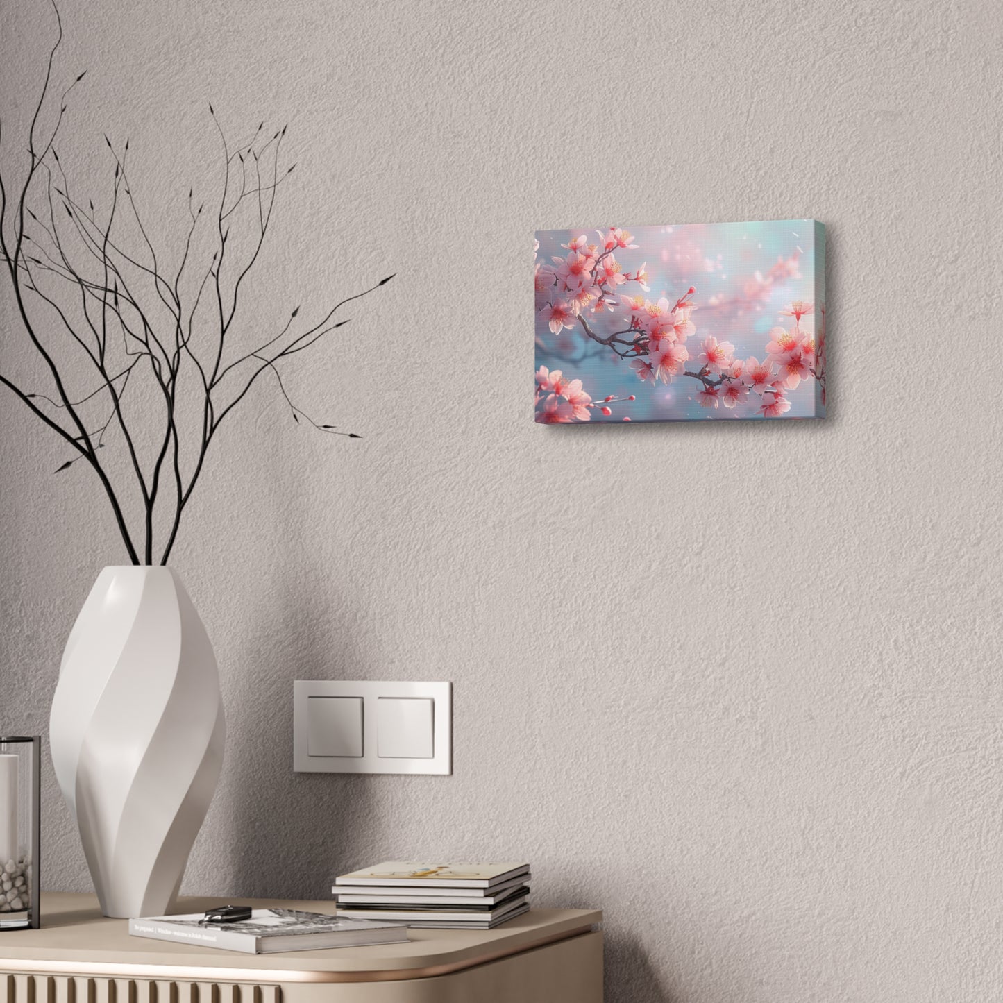 Blossoming Cherry Blossoms Canvas Print