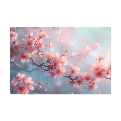 Blossoming Cherry Blossoms Canvas Print