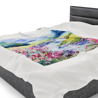 Calming Riverbank Blanket