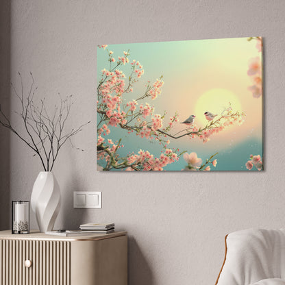 Tranquil Whispering Wings Canvas Print