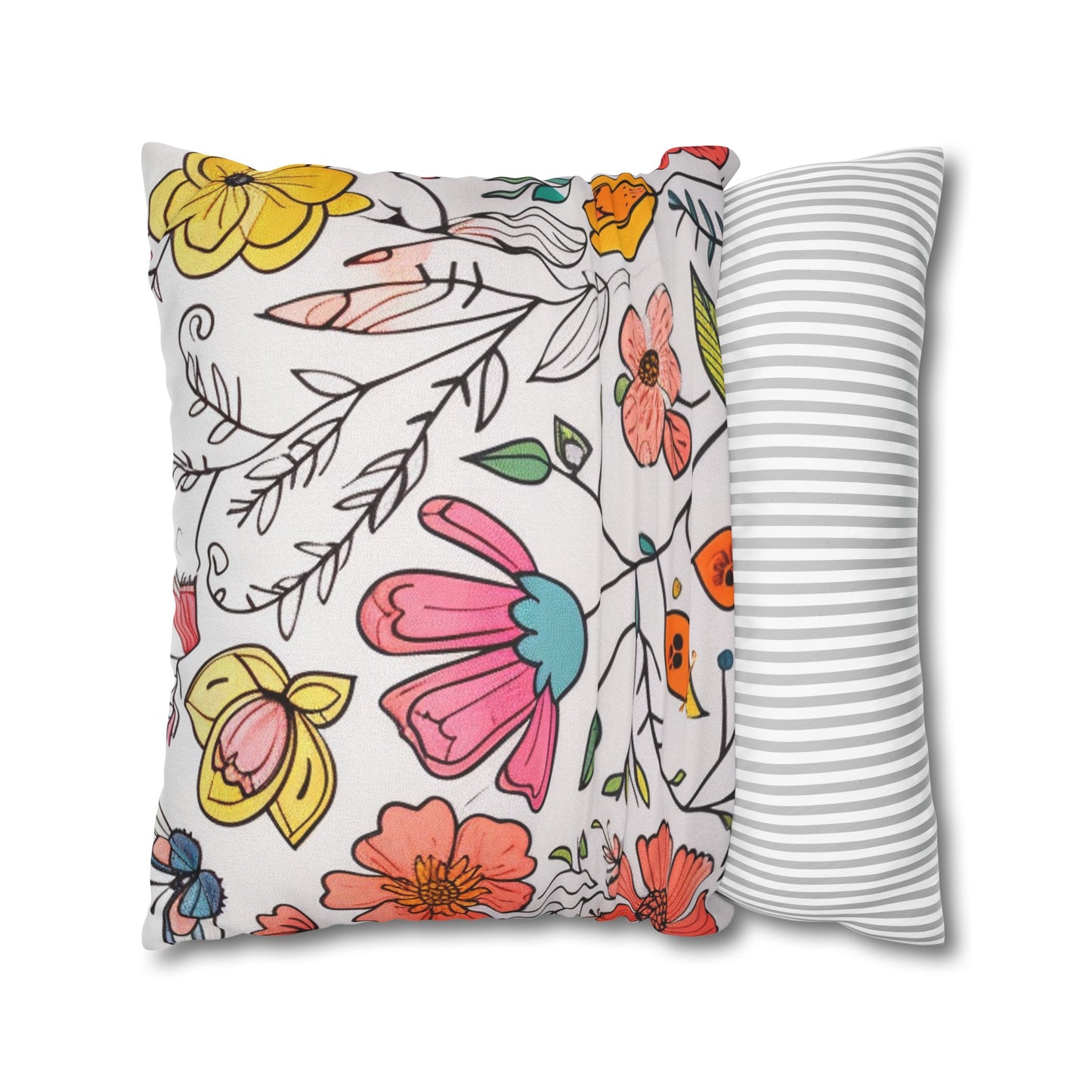 Blooming Garden Pillow Cover