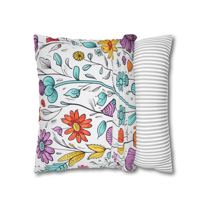 Wildflower Meadow Pillow Cover