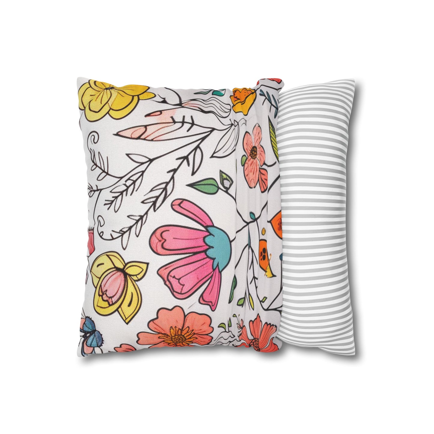 Blooming Garden Pillow Cover