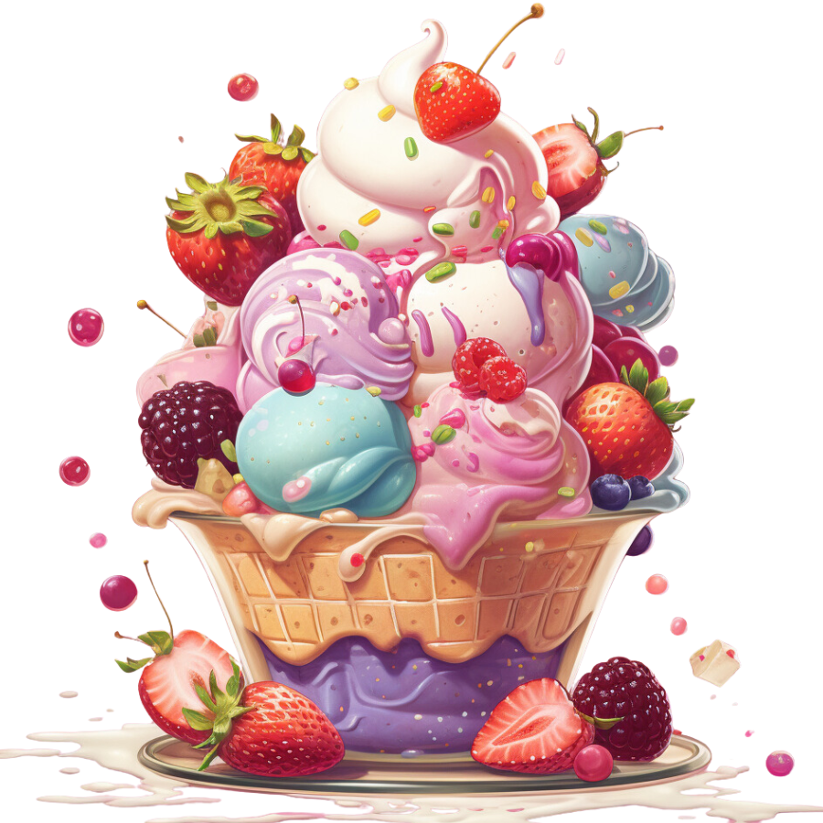 Sundae Funday Everyday! Sticker