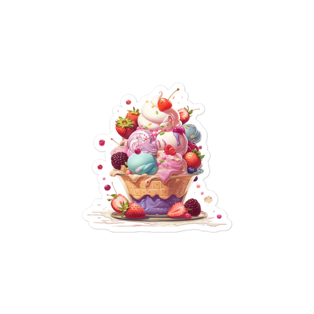 Sundae Funday Everyday! Sticker