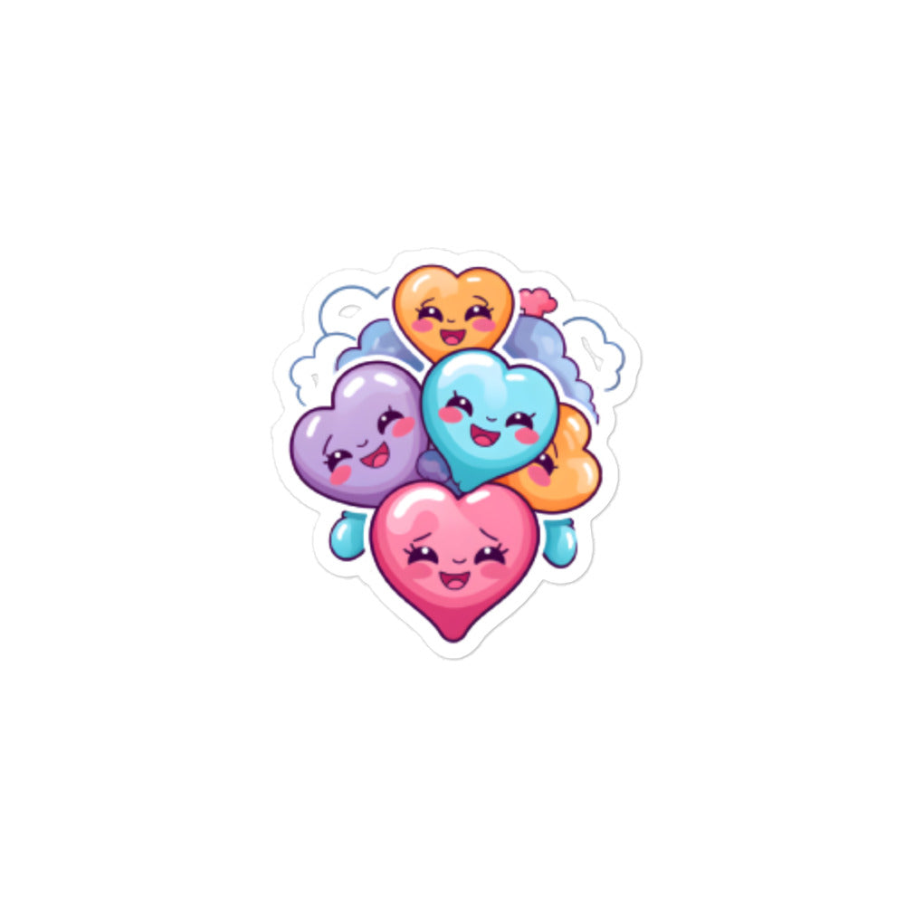 Love of Hearts Sticker