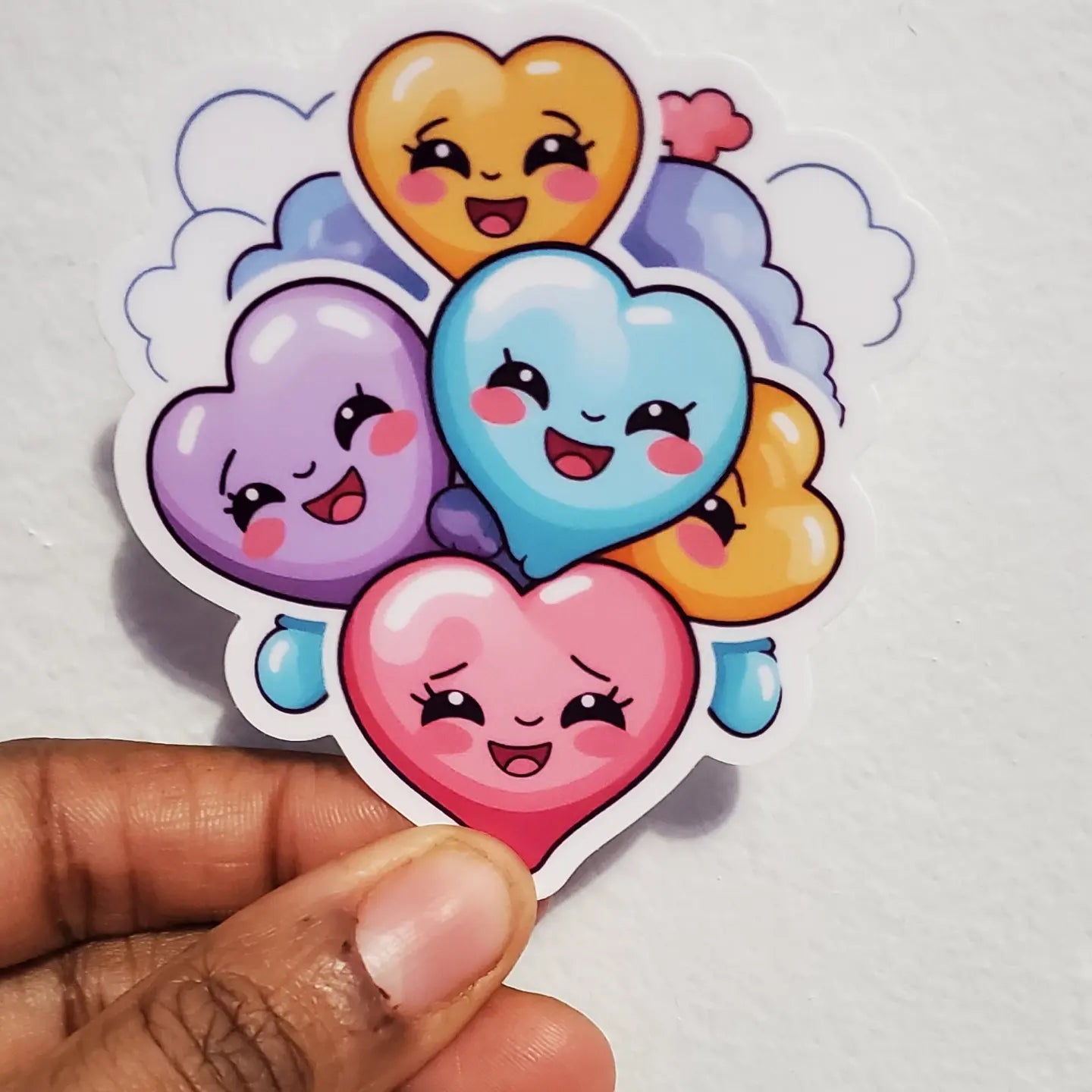 Love of Hearts Sticker